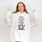 Inhale Exhale Sloth Design - Yoga Unisex Crewneck T-Shirt Sweatshirt Hoodie
