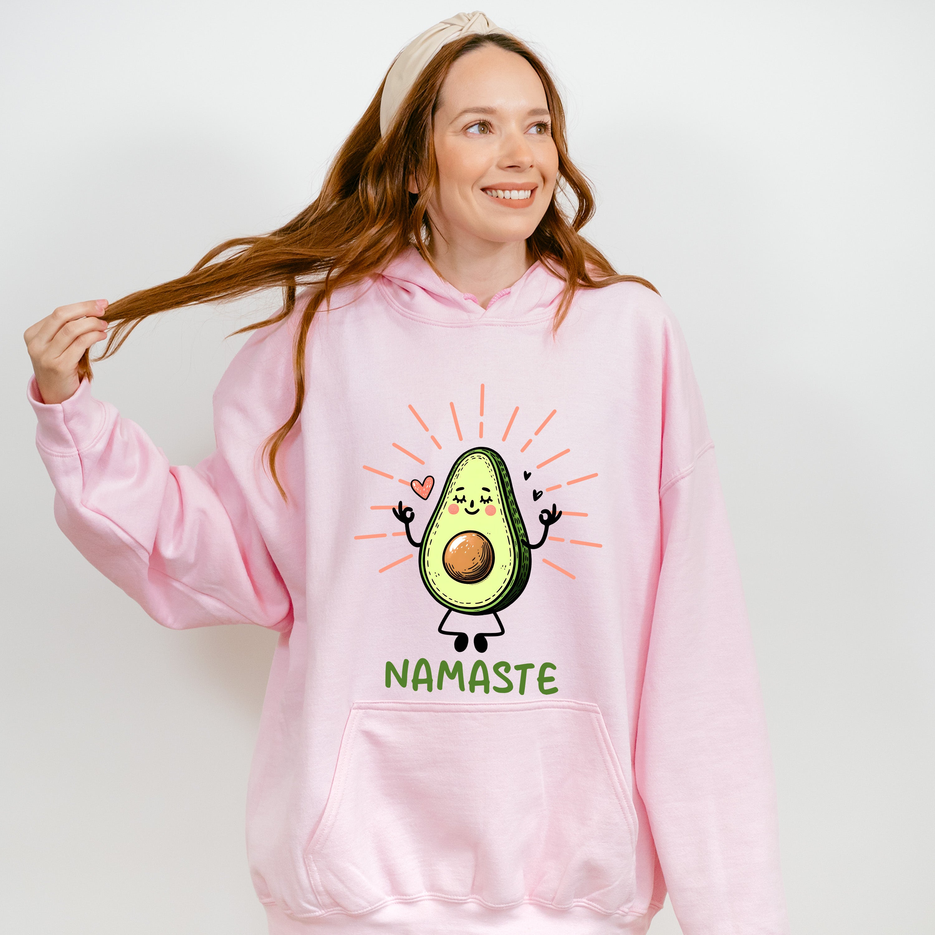 Avocado Namaste - Yoga Unisex Crewneck T-Shirt Sweatshirt Hoodie