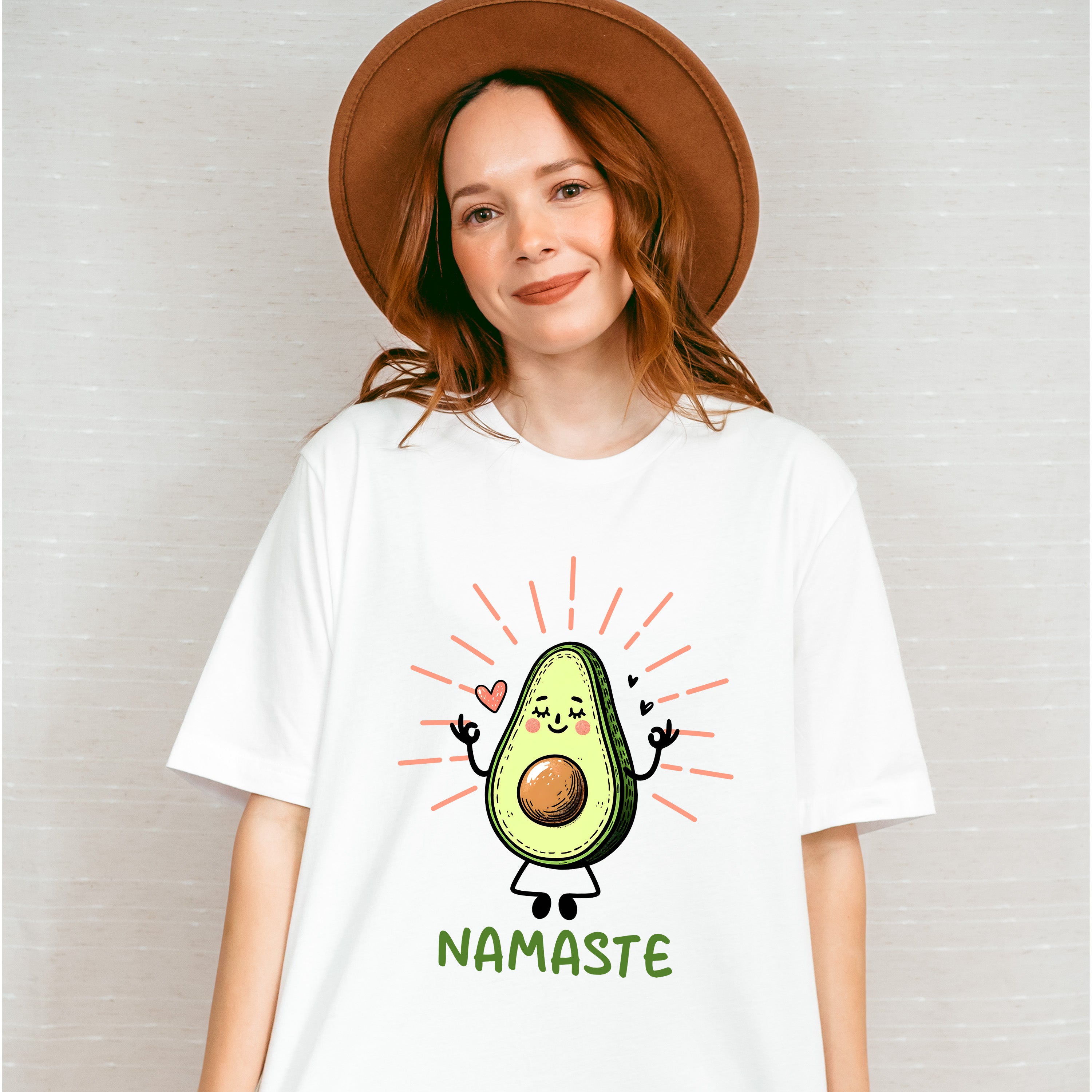 Avocado Namaste - Yoga Unisex Crewneck T-Shirt Sweatshirt Hoodie