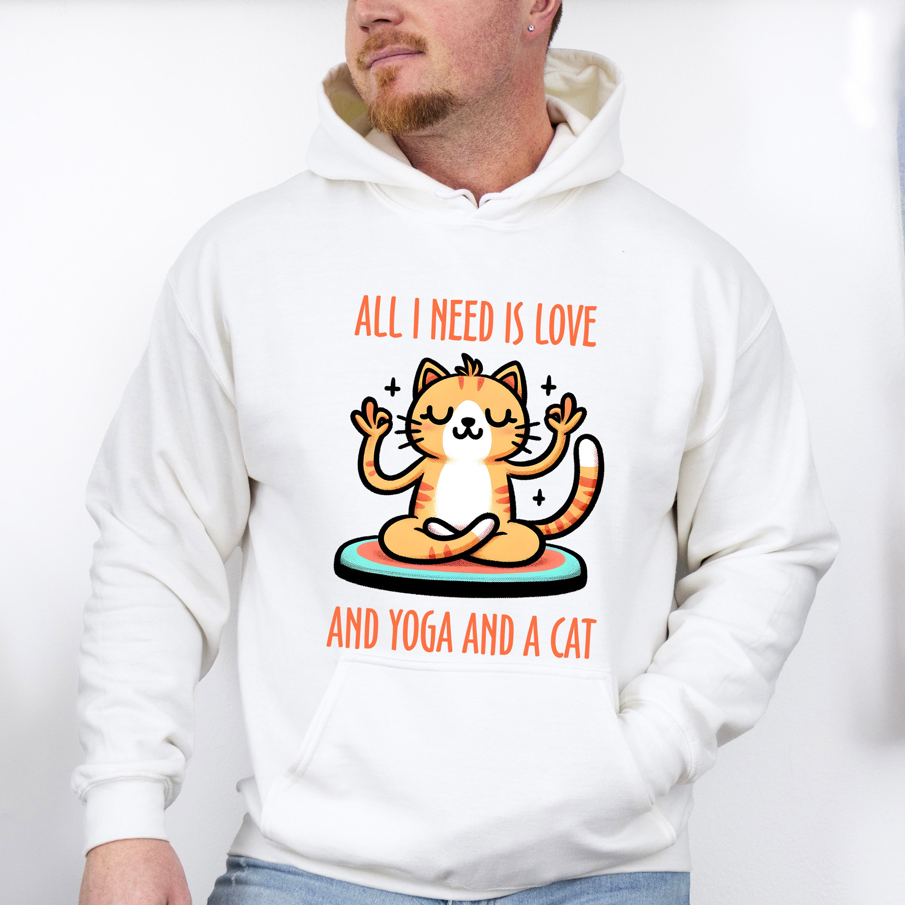 All I Need Is Love - Yoga Unisex Crewneck T-Shirt Sweatshirt Hoodie