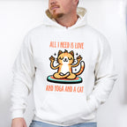 All I Need Is Love - Yoga Unisex Crewneck T-Shirt Sweatshirt Hoodie