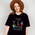 Yoga Balance - Yoga Unisex Crewneck T-Shirt Sweatshirt Hoodie