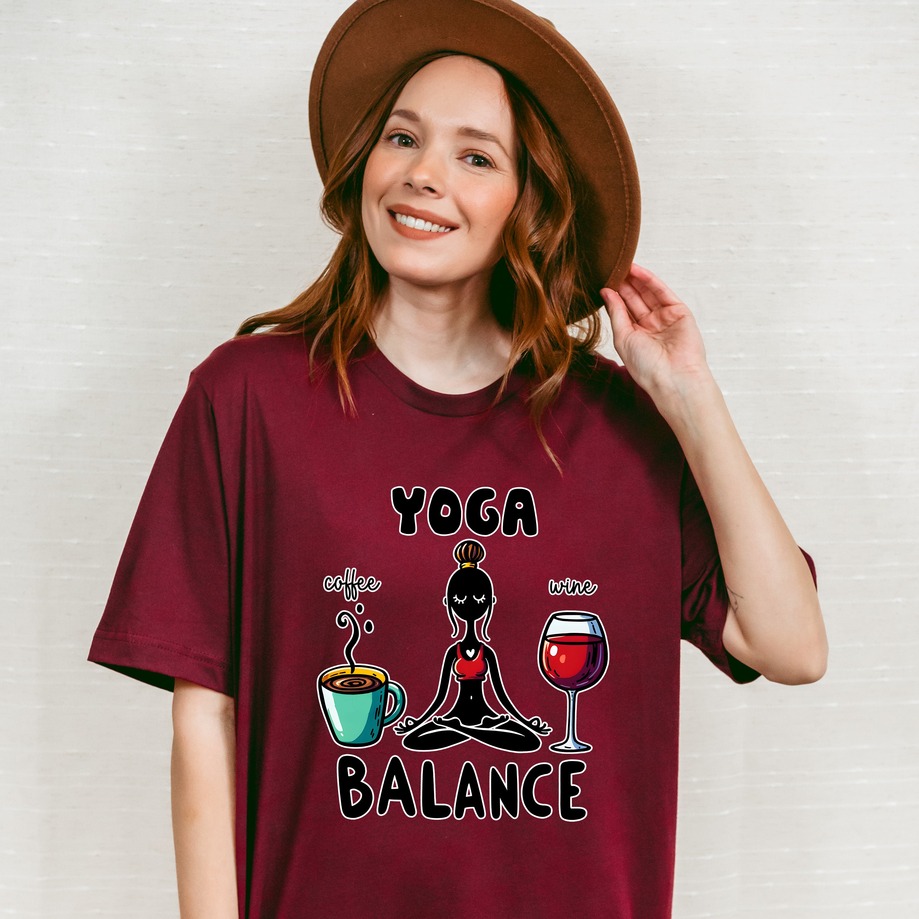 Yoga Balance - Yoga Unisex Crewneck T-Shirt Sweatshirt Hoodie