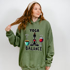 Yoga Balance - Yoga Unisex Crewneck T-Shirt Sweatshirt Hoodie