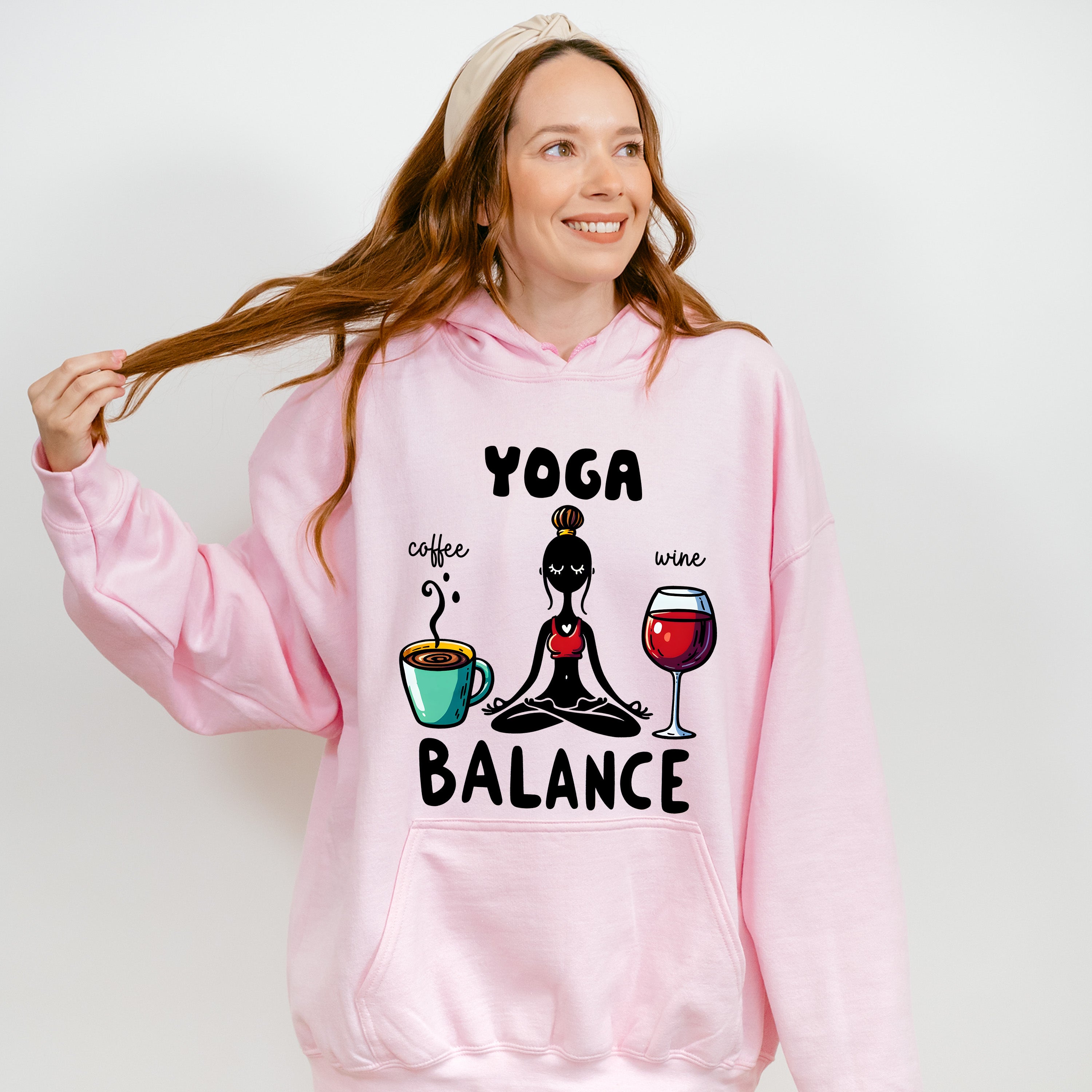 Yoga Balance - Yoga Unisex Crewneck T-Shirt Sweatshirt Hoodie