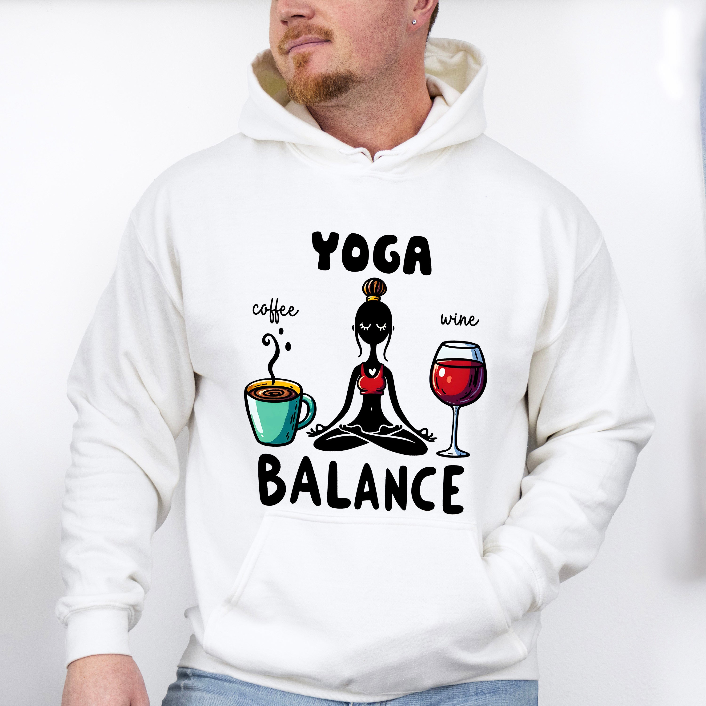 Yoga Balance - Yoga Unisex Crewneck T-Shirt Sweatshirt Hoodie