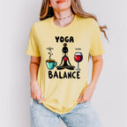 Yoga Balance - Yoga Unisex Crewneck T-Shirt Sweatshirt Hoodie