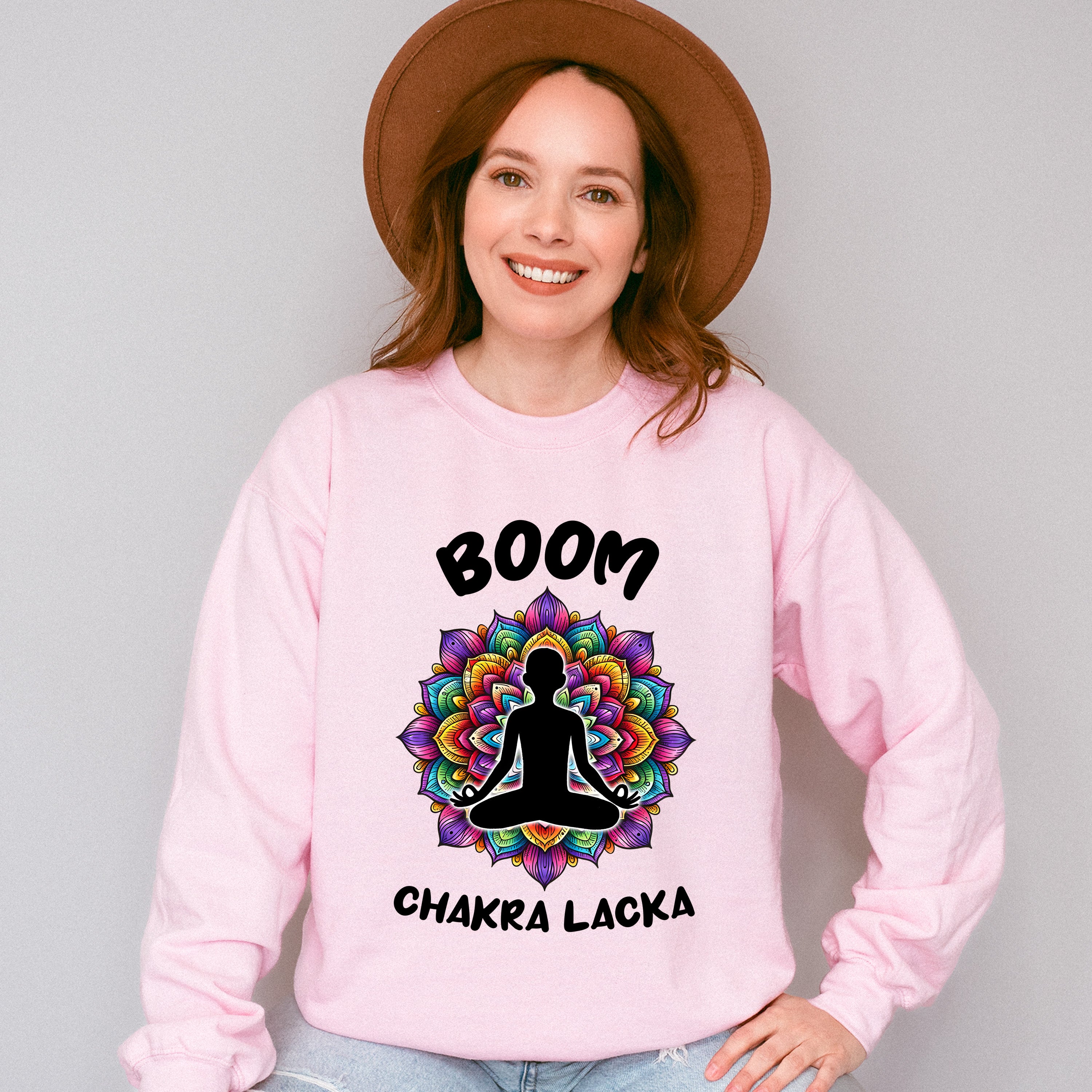 Boom Chakra Lacka - Yoga Unisex Crewneck T-Shirt Sweatshirt Hoodie