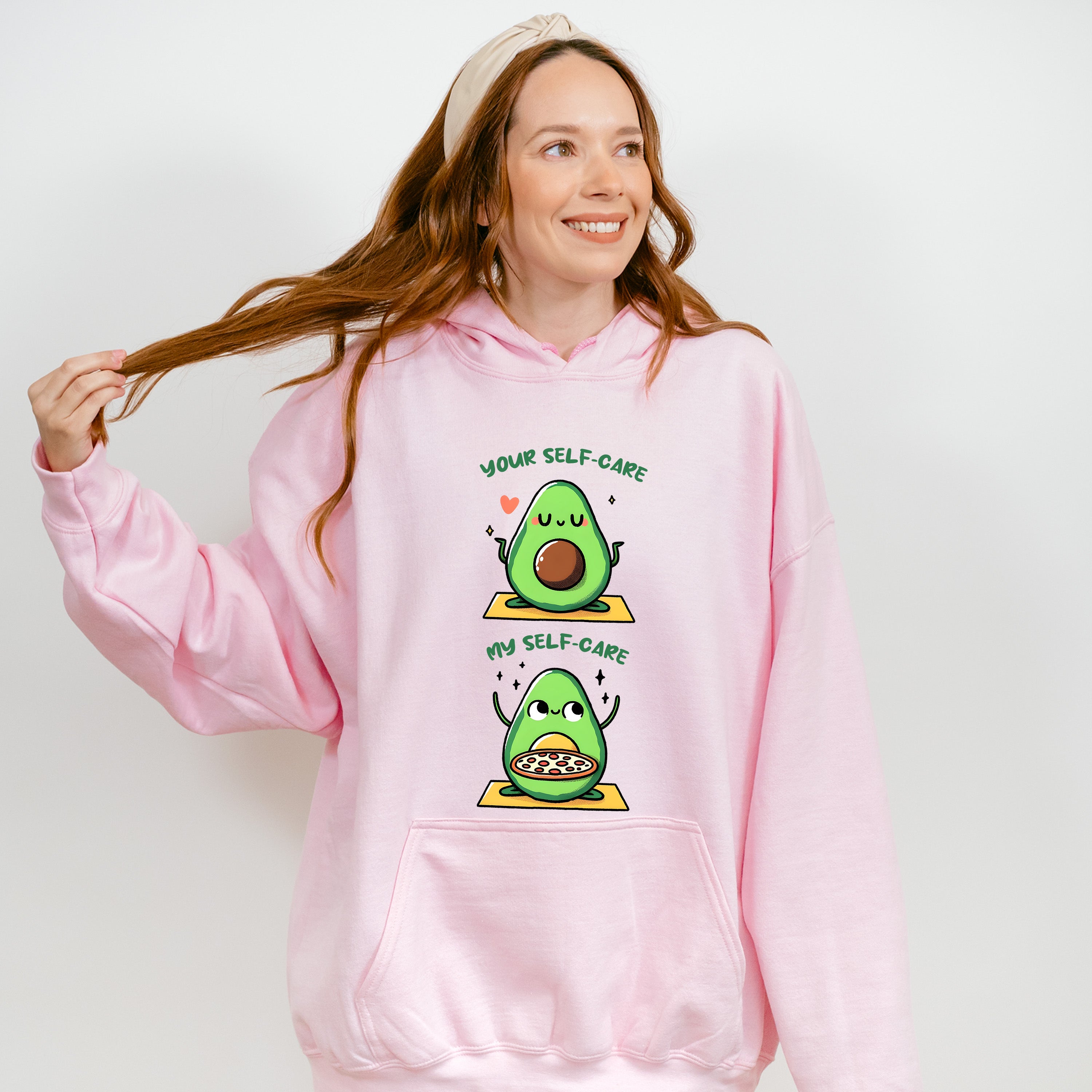 Your Self-Care vs My Self-Care Design - Yoga Unisex Crewneck T-Shirt Sweatshirt Hoodie