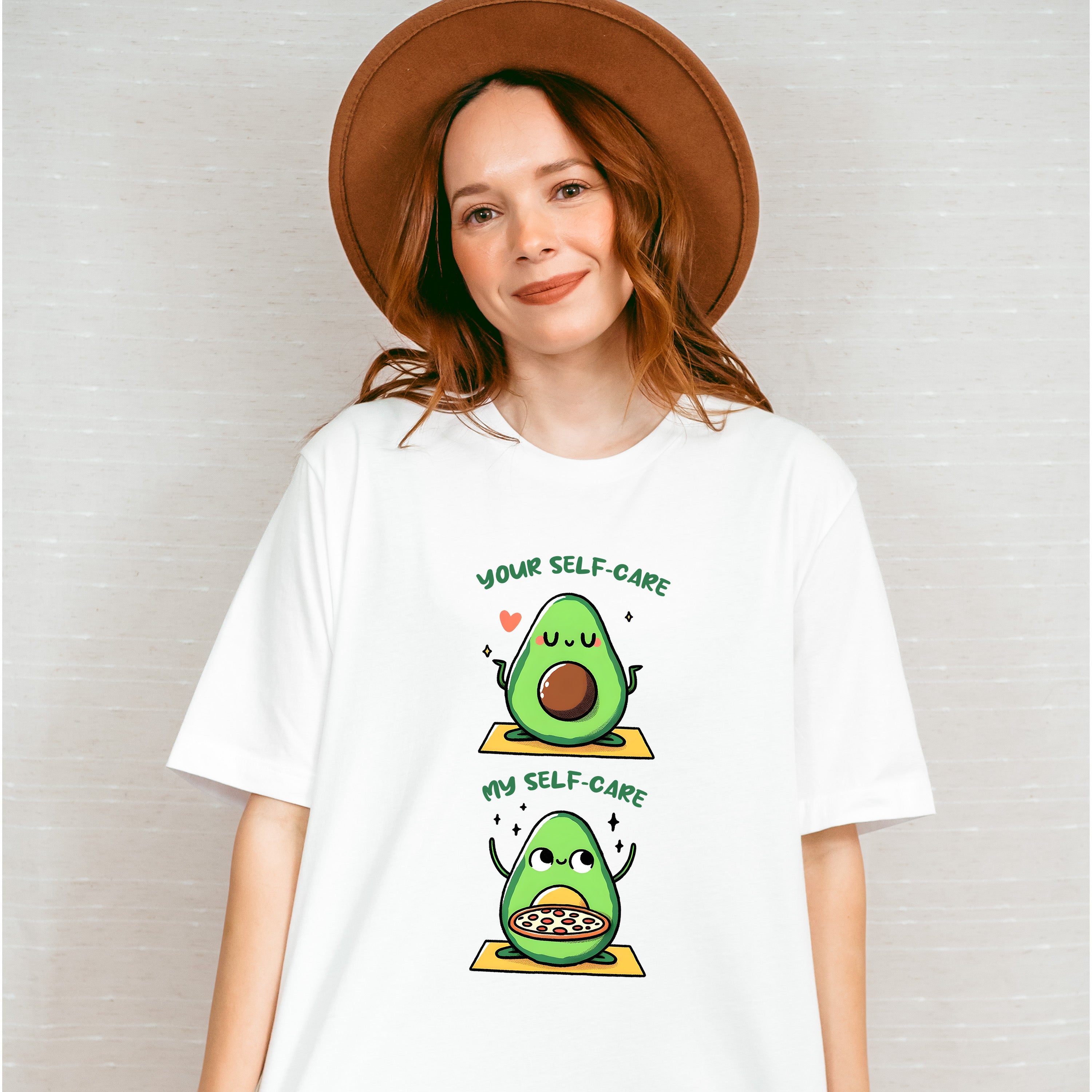 Your Self-Care vs My Self-Care Design - Yoga Unisex Crewneck T-Shirt Sweatshirt Hoodie