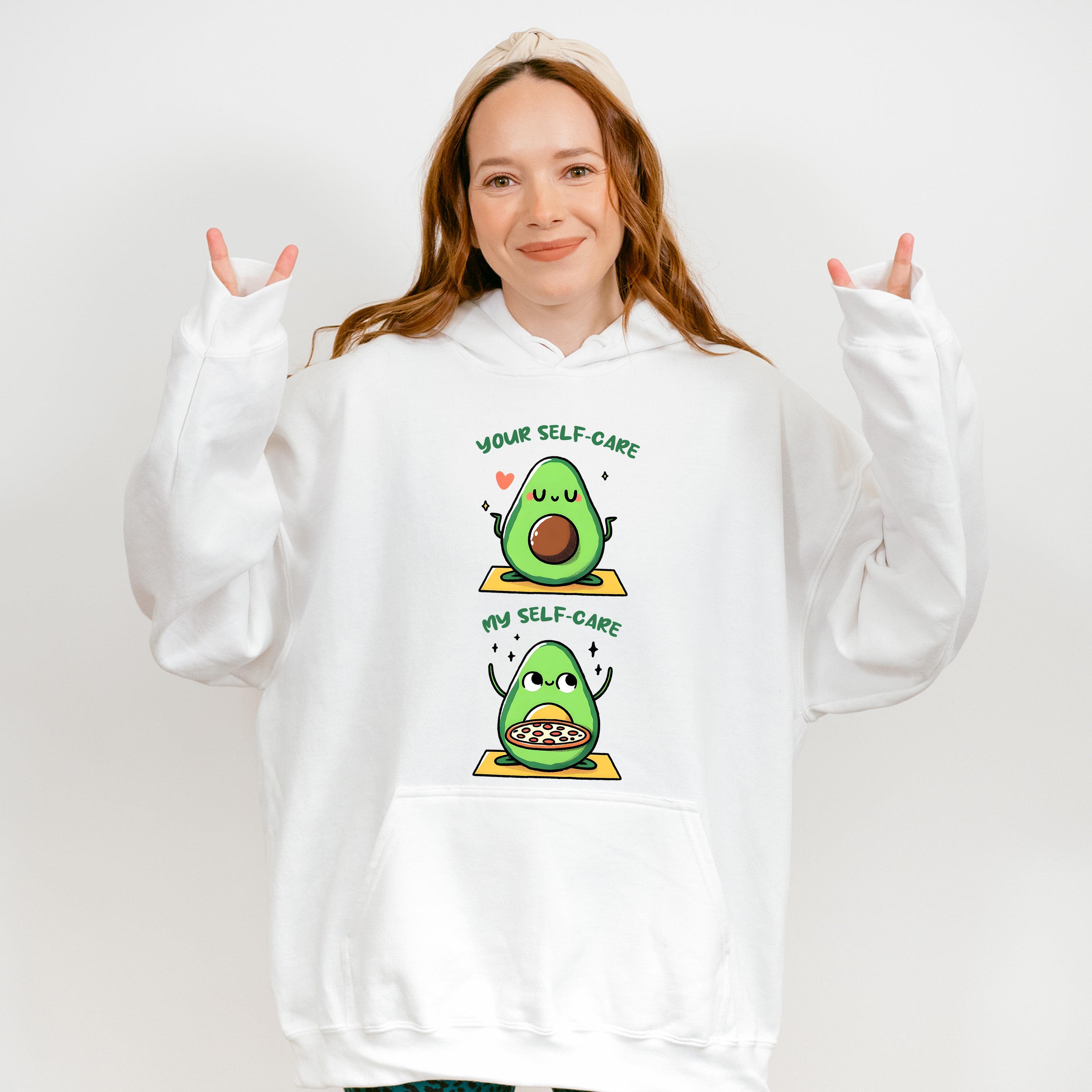 Your Self-Care vs My Self-Care Design - Yoga Unisex Crewneck T-Shirt Sweatshirt Hoodie