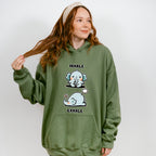 Inhale Exhale Elephant Design - Yoga Unisex Crewneck T-Shirt Sweatshirt Hoodie
