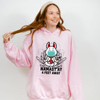 Namast'ay 4 Feet Away - Yoga Unisex Crewneck T-Shirt Sweatshirt Hoodie