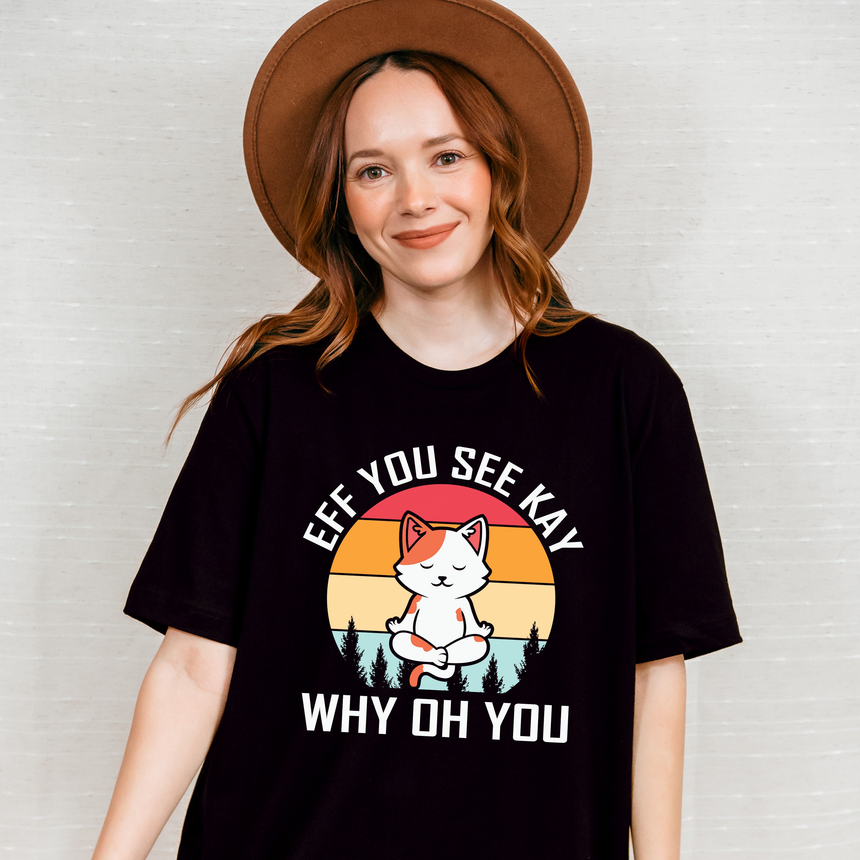 Eff You See Kay - Yoga Unisex Crewneck T-Shirt Sweatshirt Hoodie