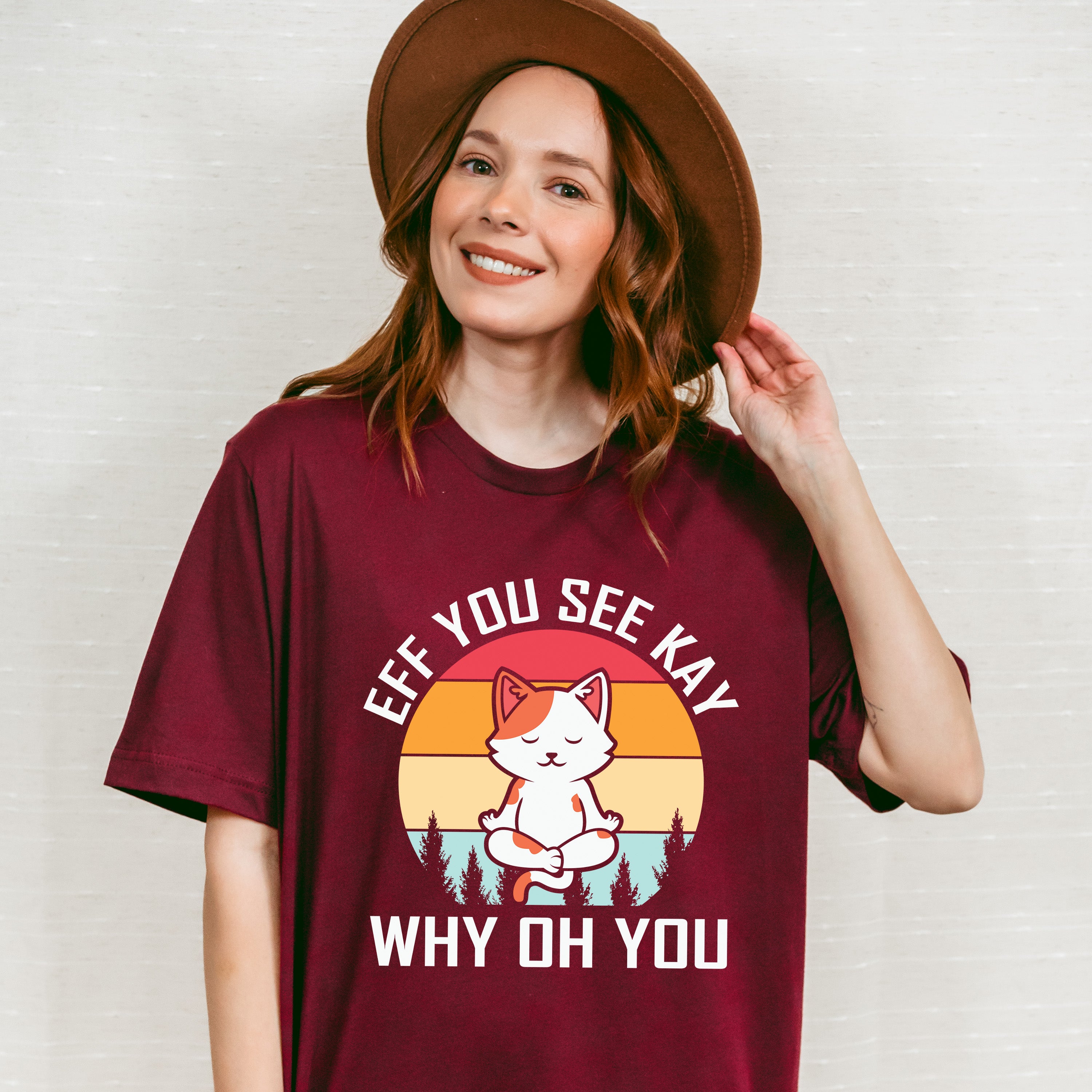 Eff You See Kay - Yoga Unisex Crewneck T-Shirt Sweatshirt Hoodie