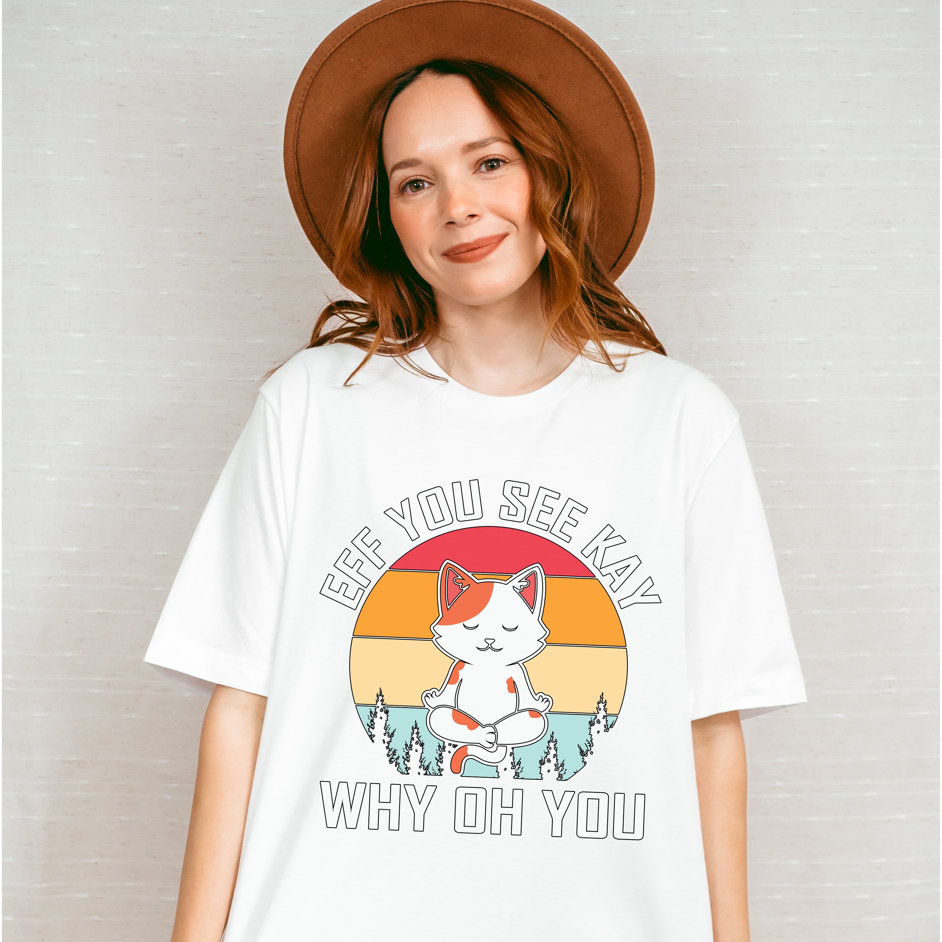 Eff You See Kay - Yoga Unisex Crewneck T-Shirt Sweatshirt Hoodie