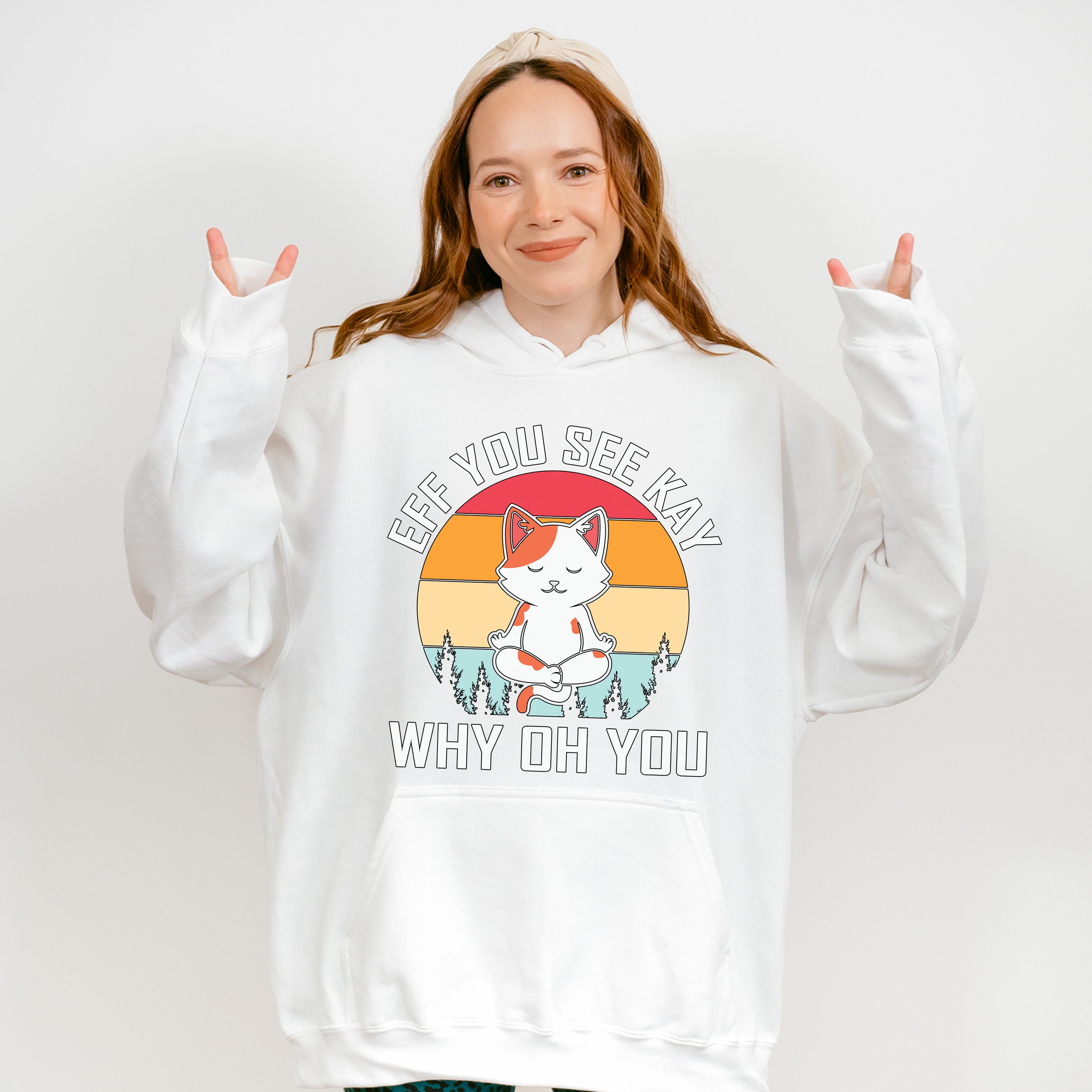 Eff You See Kay - Yoga Unisex Crewneck T-Shirt Sweatshirt Hoodie