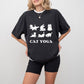 Cat Yoga - Yoga Unisex Crewneck T-Shirt Sweatshirt Hoodie