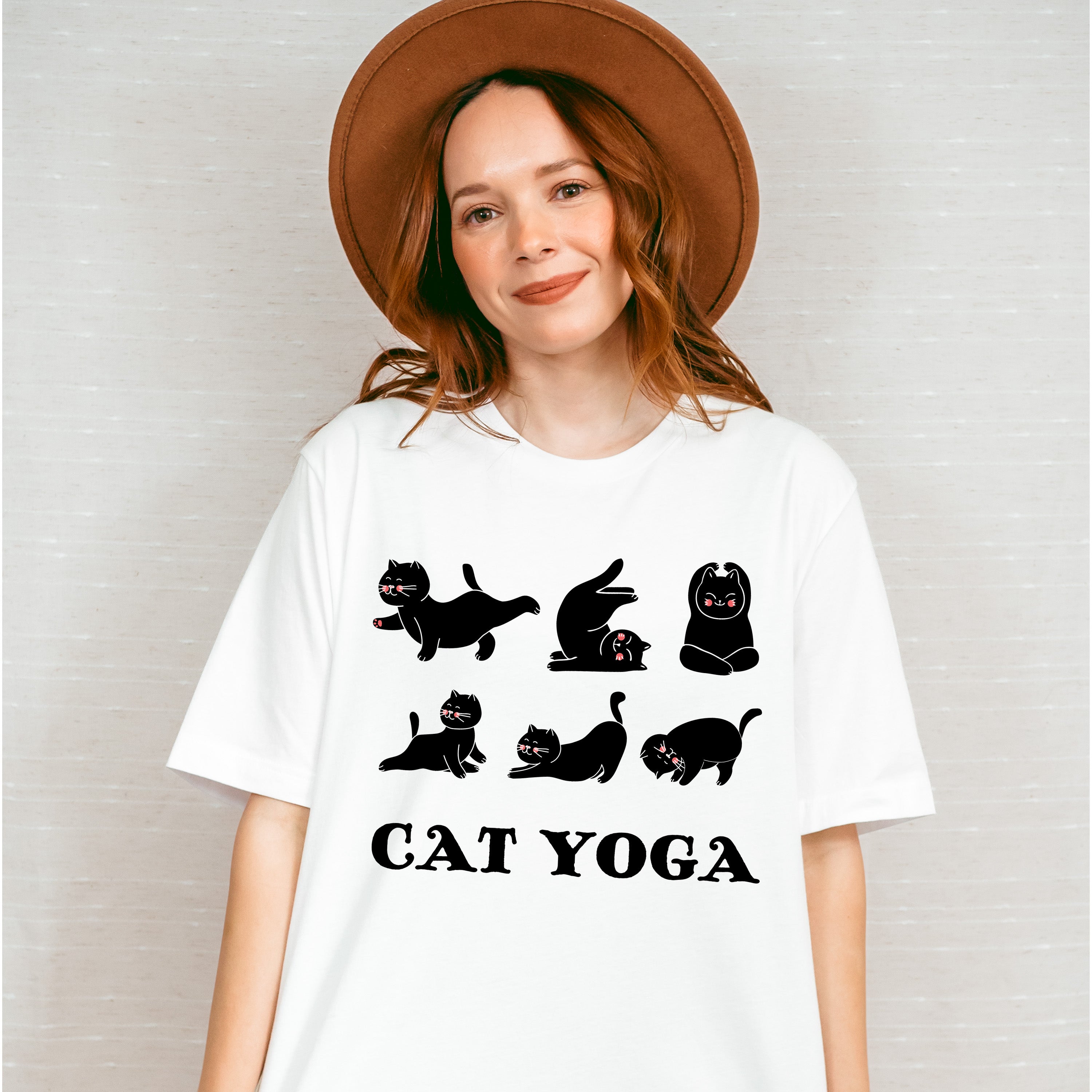 Cat Yoga - Yoga Unisex Crewneck T-Shirt Sweatshirt Hoodie