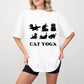 Cat Yoga - Yoga Unisex Crewneck T-Shirt Sweatshirt Hoodie