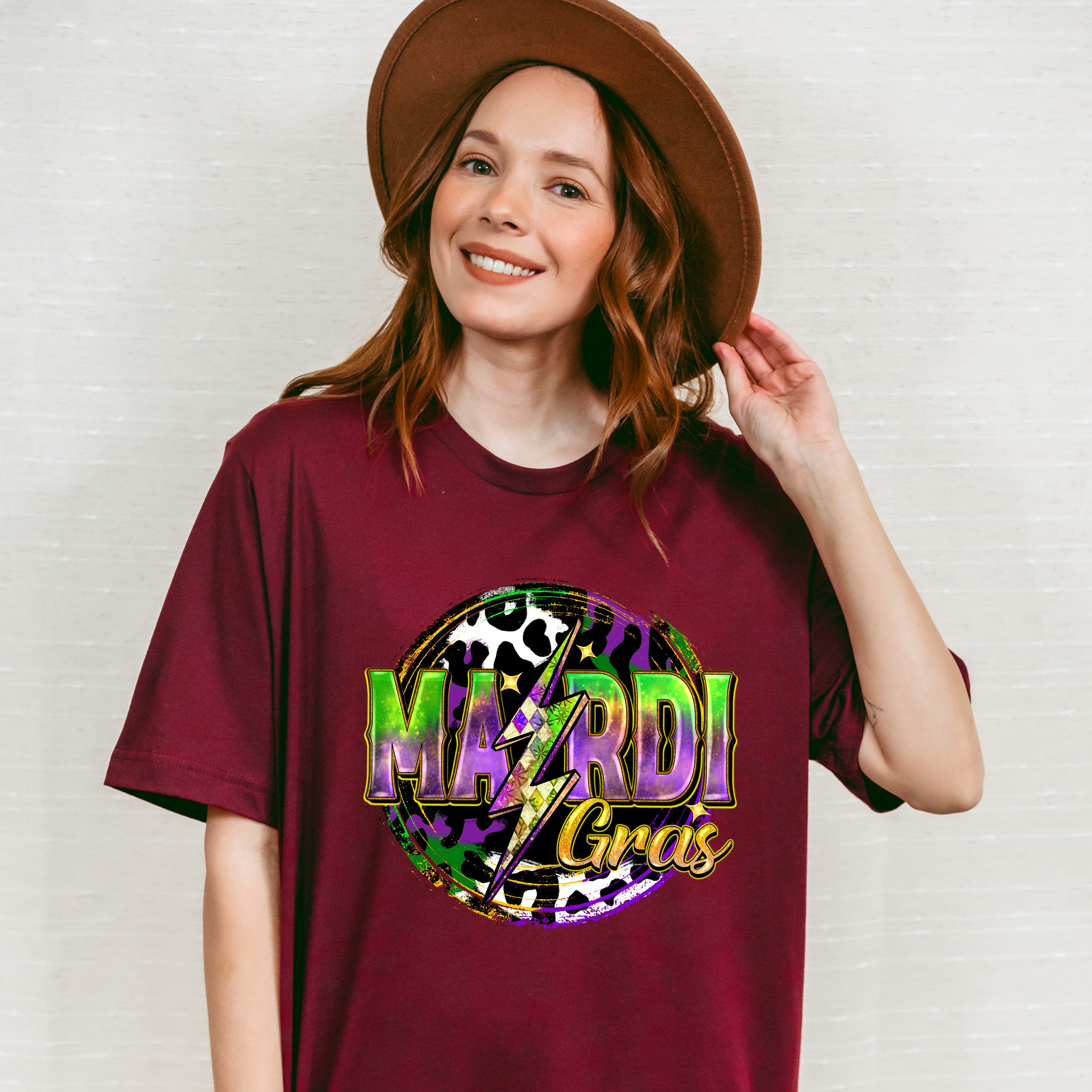 Mardi Gras Design - Mardi Gras Unisex Crewneck T-Shirt Sweatshirt Hoodie