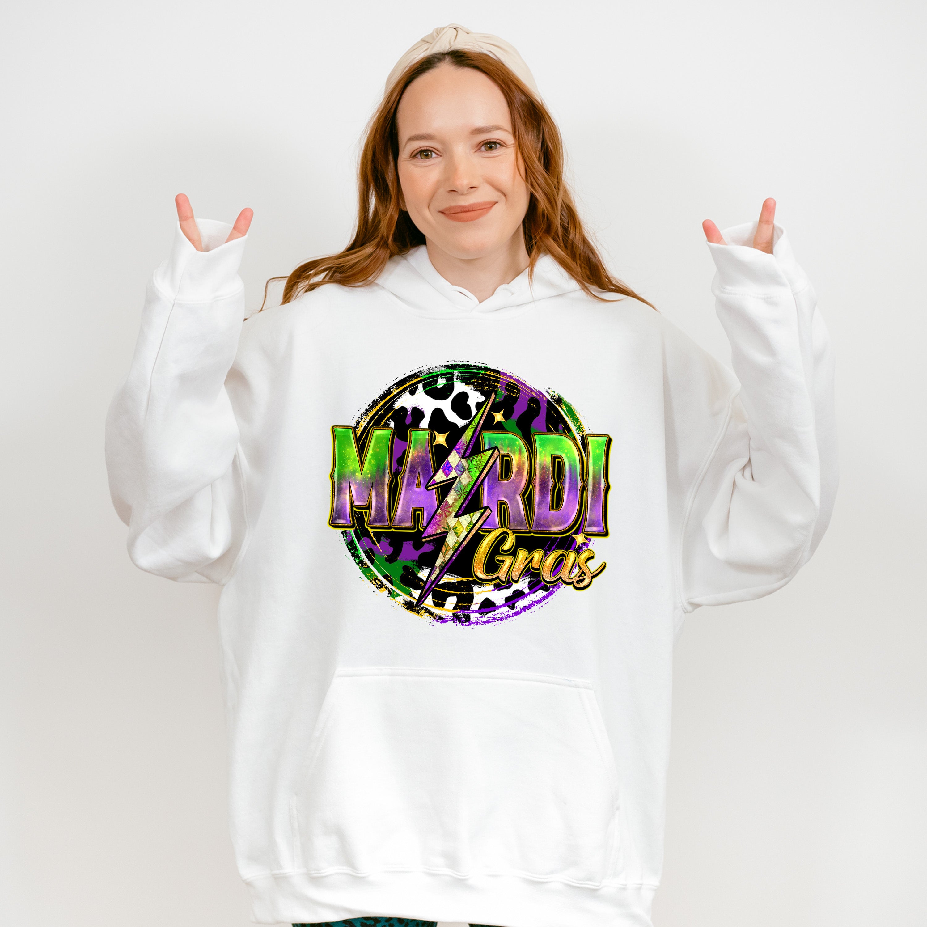 Mardi Gras Design - Mardi Gras Unisex Crewneck T-Shirt Sweatshirt Hoodie