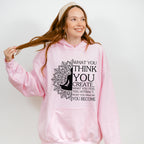 What You Think You Create - Yoga Unisex Crewneck T-Shirt Sweatshirt Hoodie