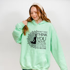 What You Think You Create - Yoga Unisex Crewneck T-Shirt Sweatshirt Hoodie