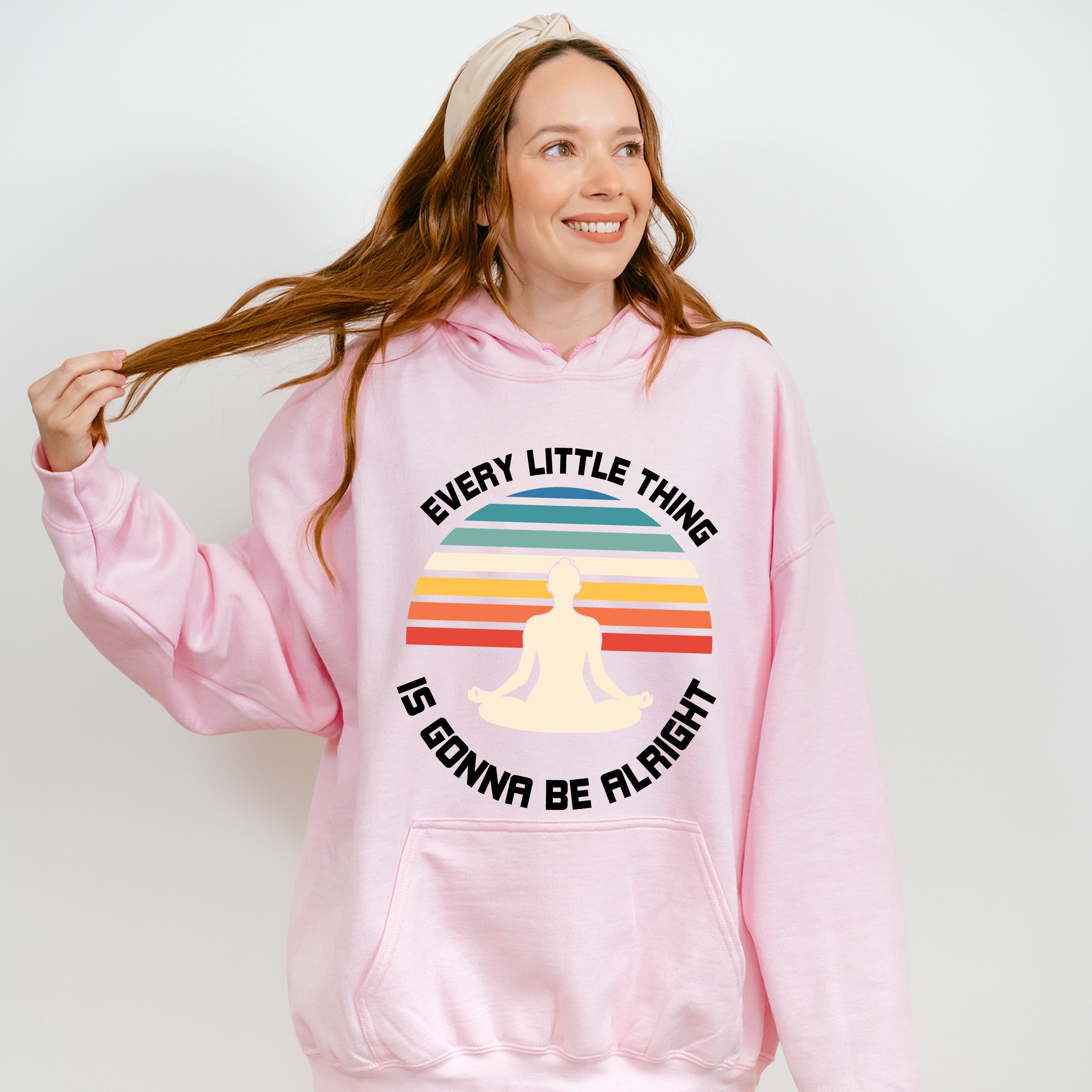 Every Little Thing Is Gonna Be Alright - Yoga Unisex Crewneck T-Shirt Sweatshirt Hoodie