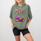 Funny Skeleton - Mardi Gras Unisex Crewneck T-Shirt Sweatshirt Hoodie