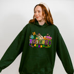 Teacher Mardi Gras Design - Mardi Gras Unisex Crewneck T-Shirt Sweatshirt Hoodie