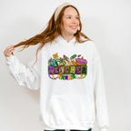 Teacher Mardi Gras Design - Mardi Gras Unisex Crewneck T-Shirt Sweatshirt Hoodie