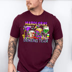 Mardi Gras Drinking Team - Mardi Gras Unisex Crewneck T-Shirt Sweatshirt Hoodie
