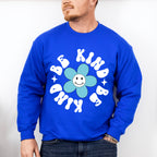 Be Kind Flower Design - Anti Bullying Unisex Crewneck T-Shirt Sweatshirt Hoodie