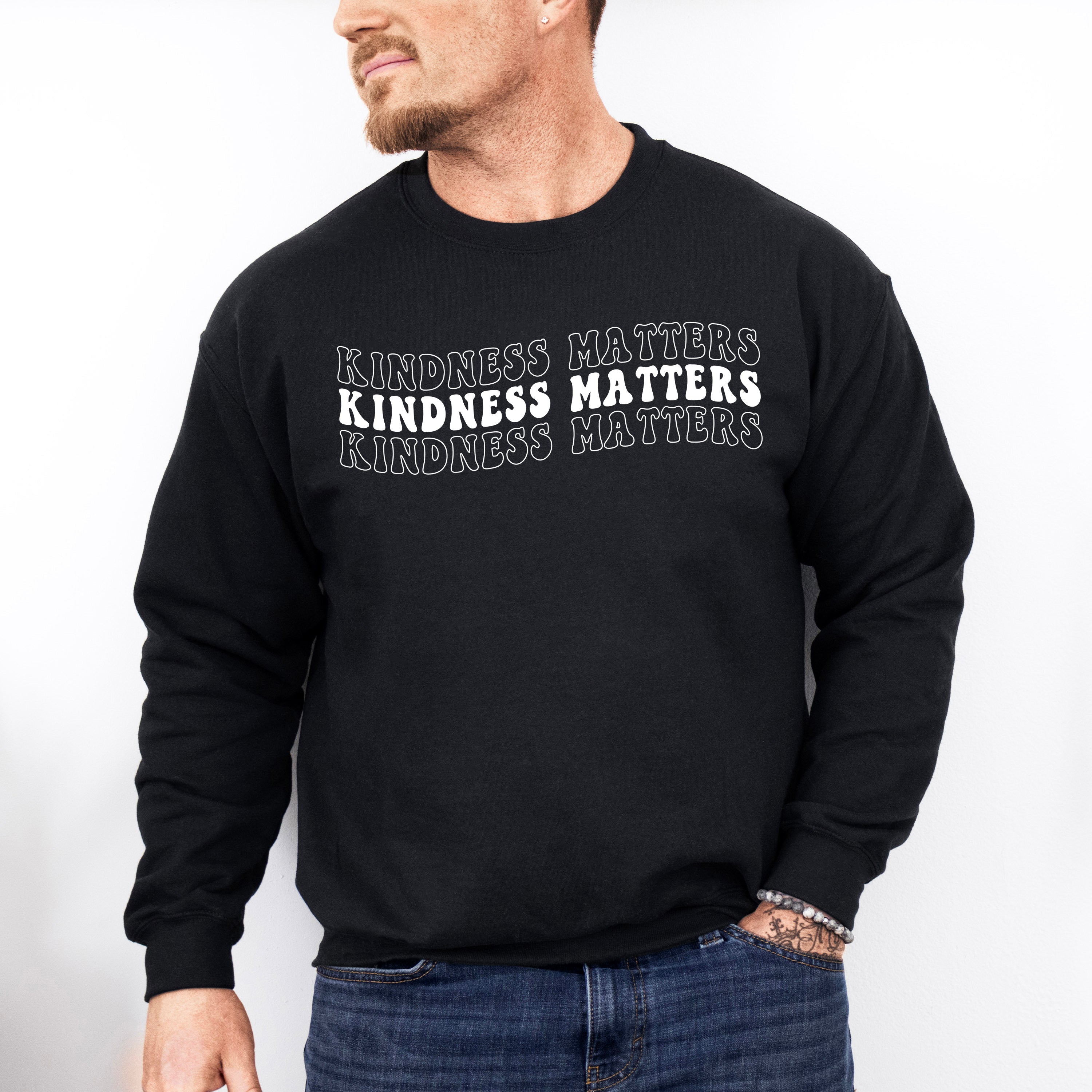 Kindness Matters - Anti Bullying Unisex Crewneck T-Shirt Sweatshirt Hoodie