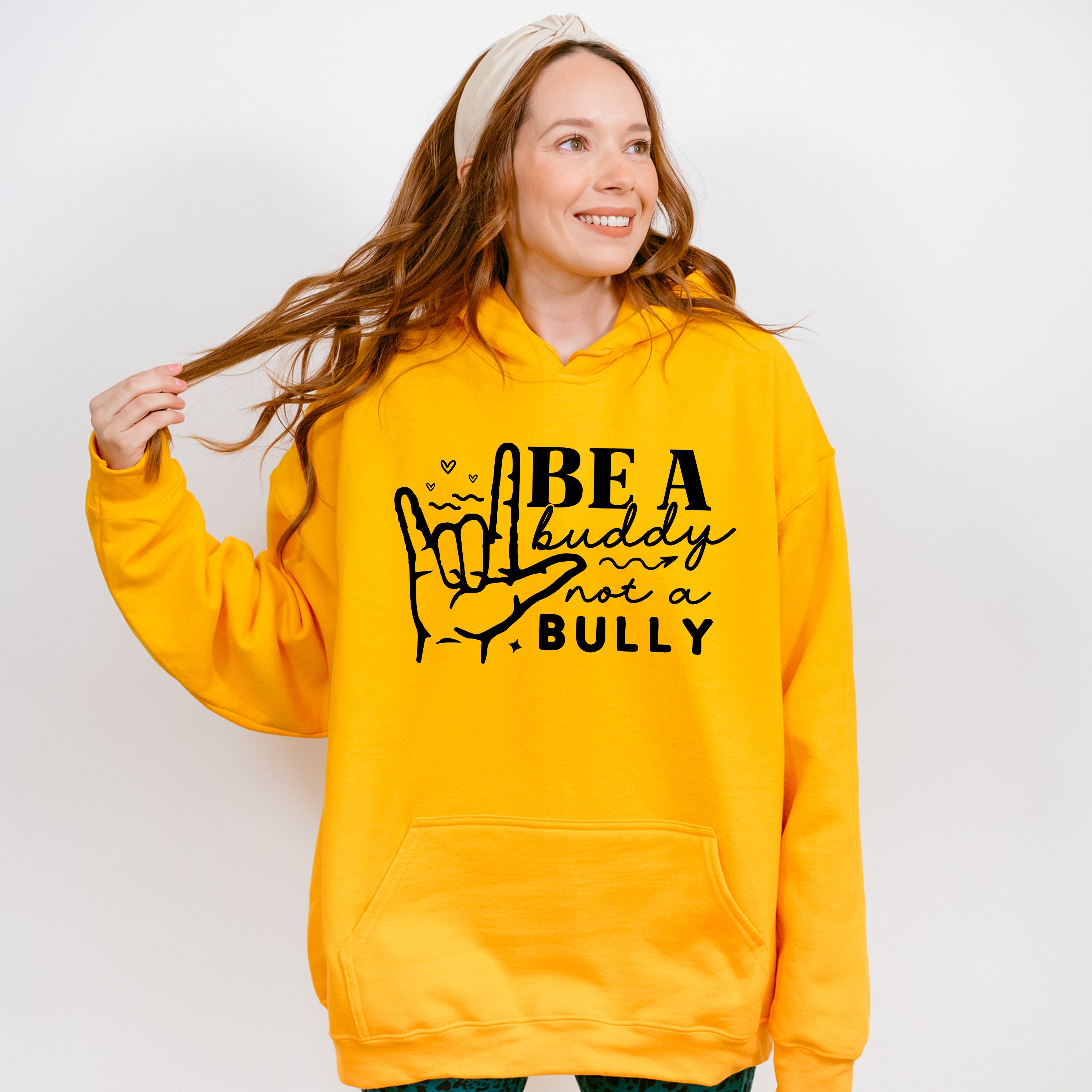 Be A Buddy Not A Bully - Anti Bullying Unisex Crewneck T-Shirt Sweatshirt Hoodie