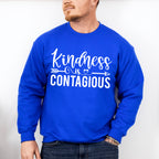 Kindness Is Contagious - Anti Bullying Unisex Crewneck T-Shirt Sweatshirt Hoodie