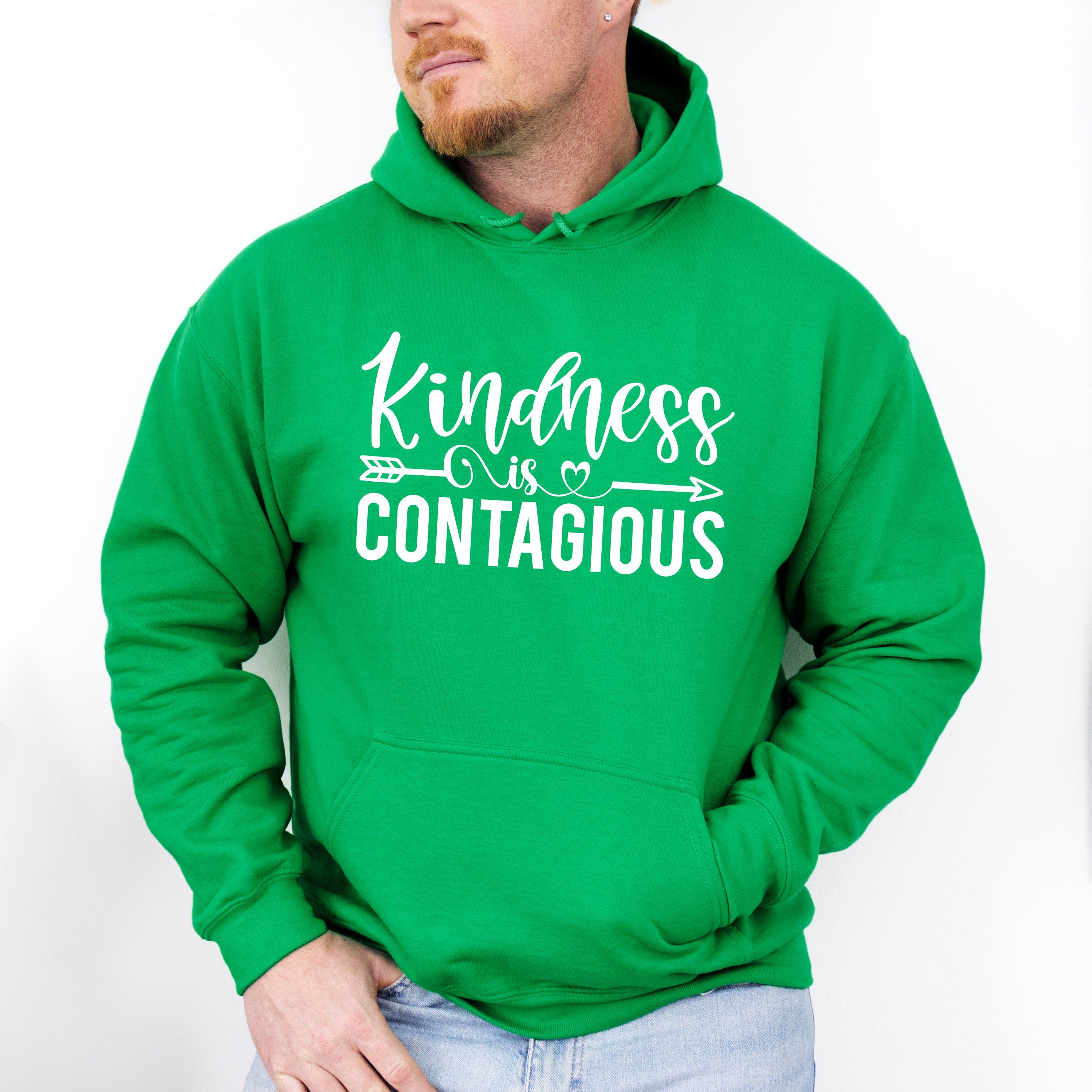 Kindness Is Contagious - Anti Bullying Unisex Crewneck T-Shirt Sweatshirt Hoodie