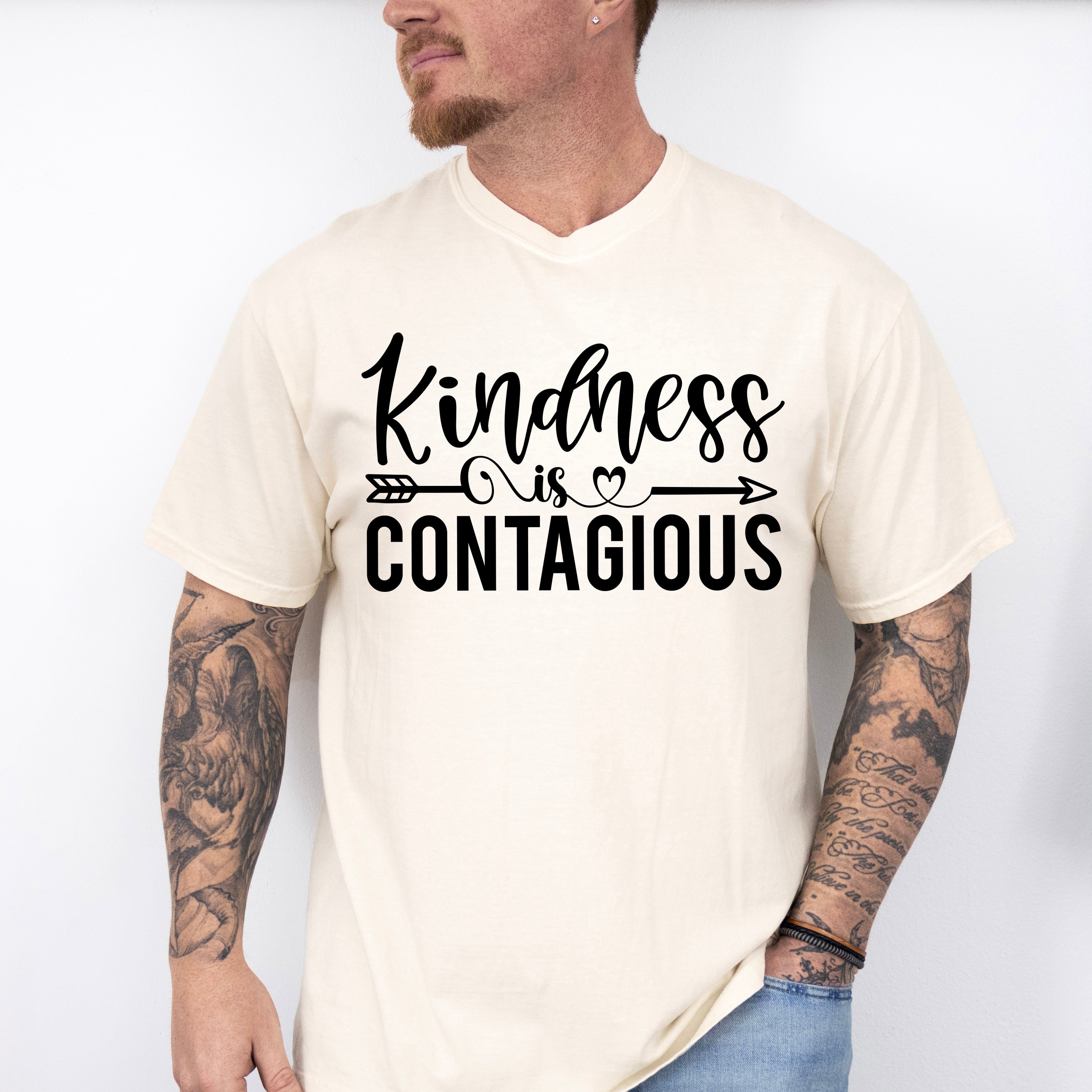 Kindness Is Contagious - Anti Bullying Unisex Crewneck T-Shirt Sweatshirt Hoodie