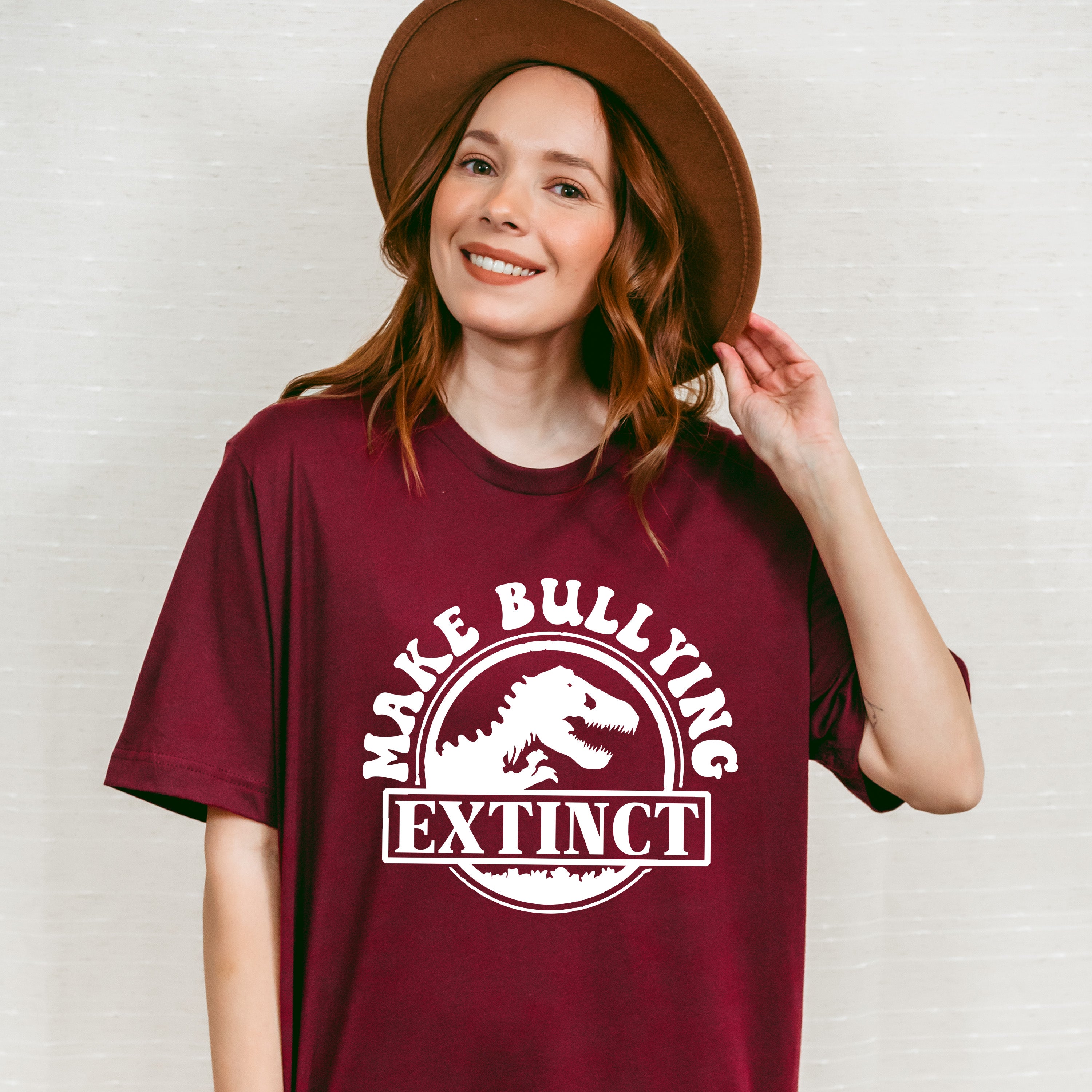 Make Bullying Extinct - Anti Bullying Unisex Crewneck T-Shirt Sweatshirt Hoodie