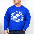 Make Bullying Extinct - Anti Bullying Unisex Crewneck T-Shirt Sweatshirt Hoodie