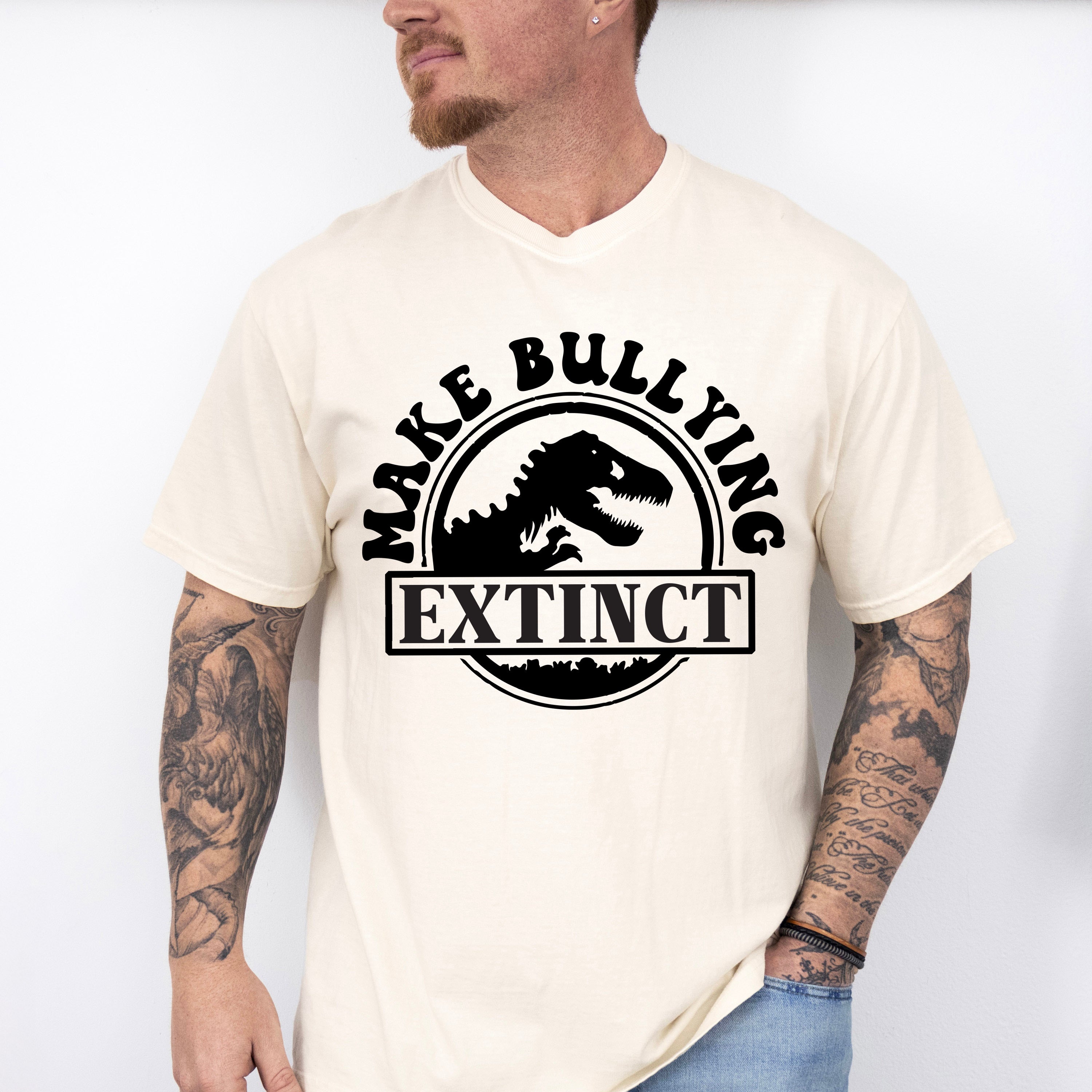 Make Bullying Extinct - Anti Bullying Unisex Crewneck T-Shirt Sweatshirt Hoodie