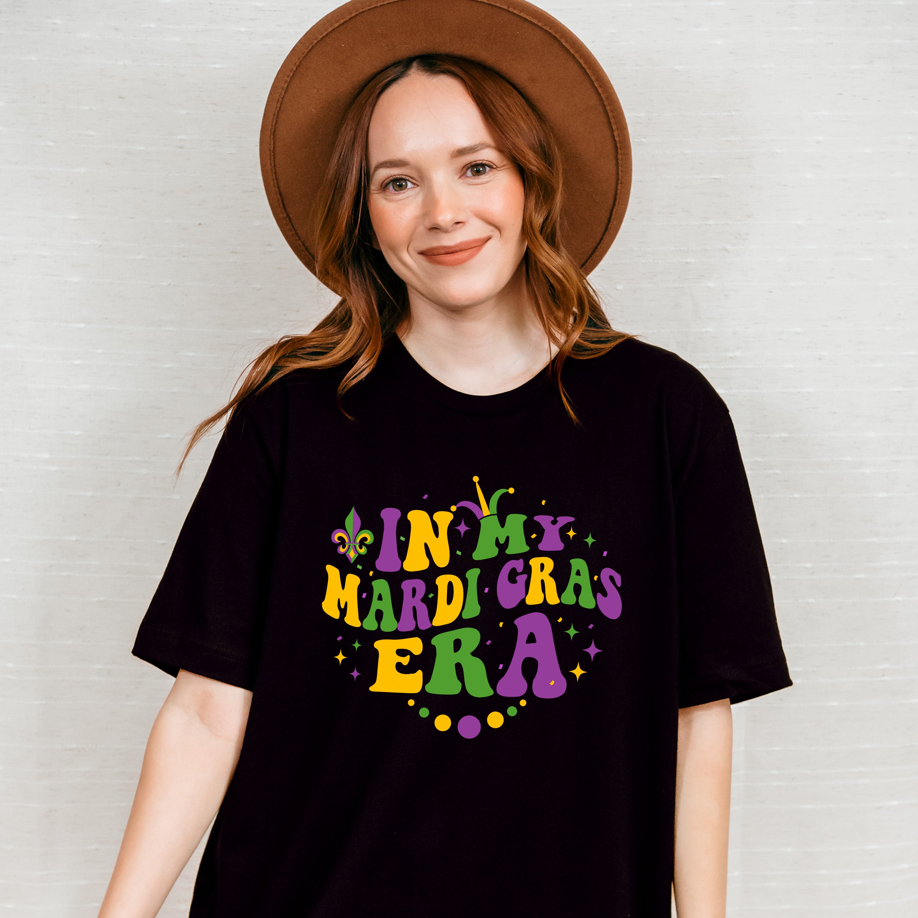 In My Mardi Gras Era Heart Design - Mardi Gras Unisex Crewneck T-Shirt Sweatshirt Hoodie
