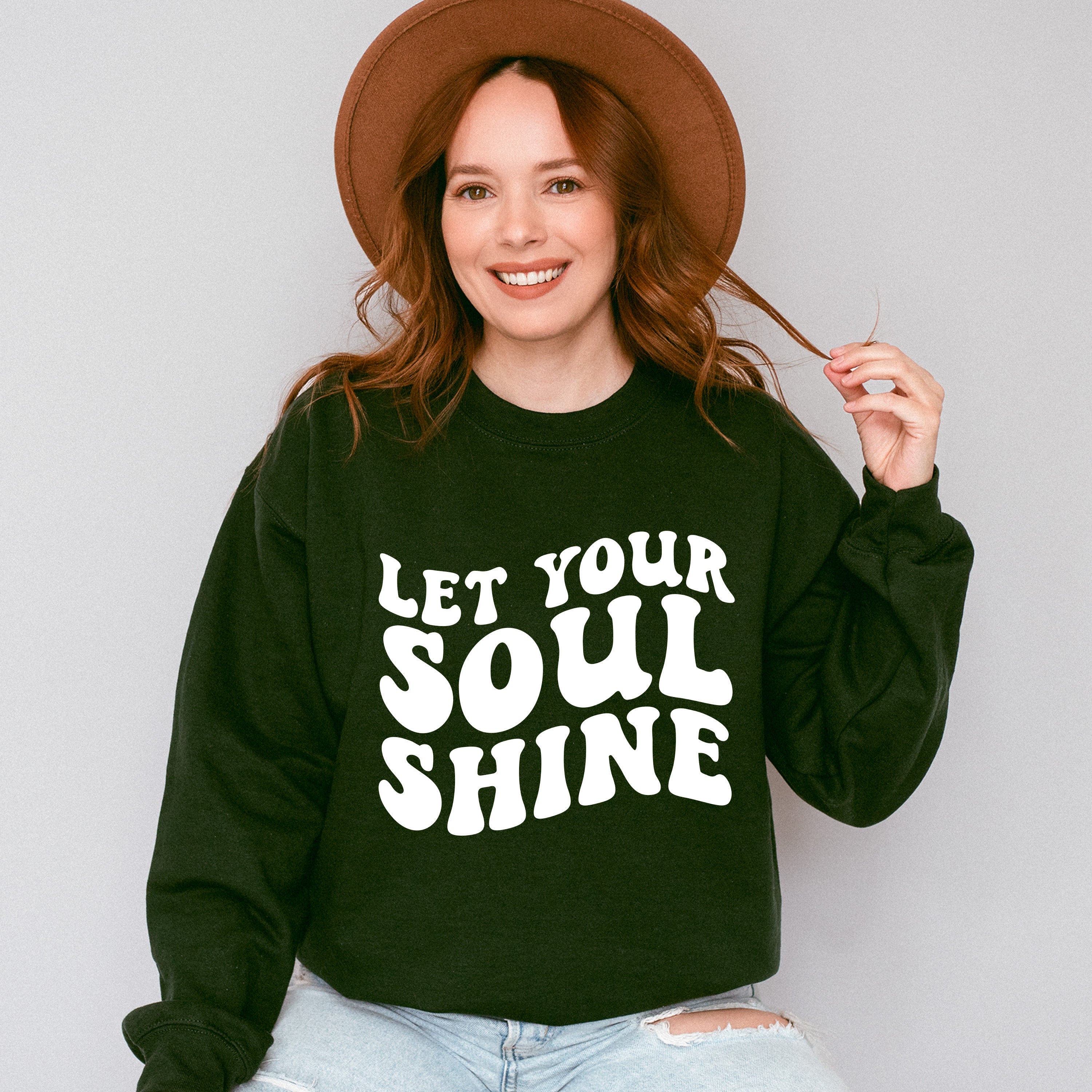 Let Your Soul Shine - Anti Bullying Unisex Crewneck T-Shirt Sweatshirt Hoodie