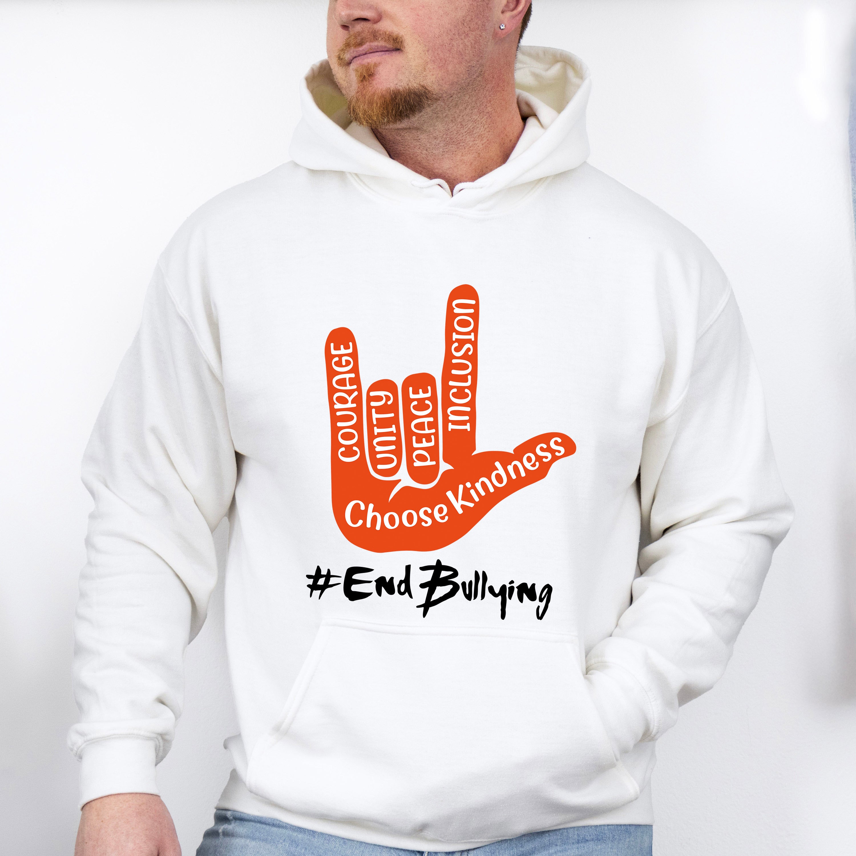 Choose Kindness End Bullying - Anti Bullying Unisex Crewneck T-Shirt Sweatshirt Hoodie