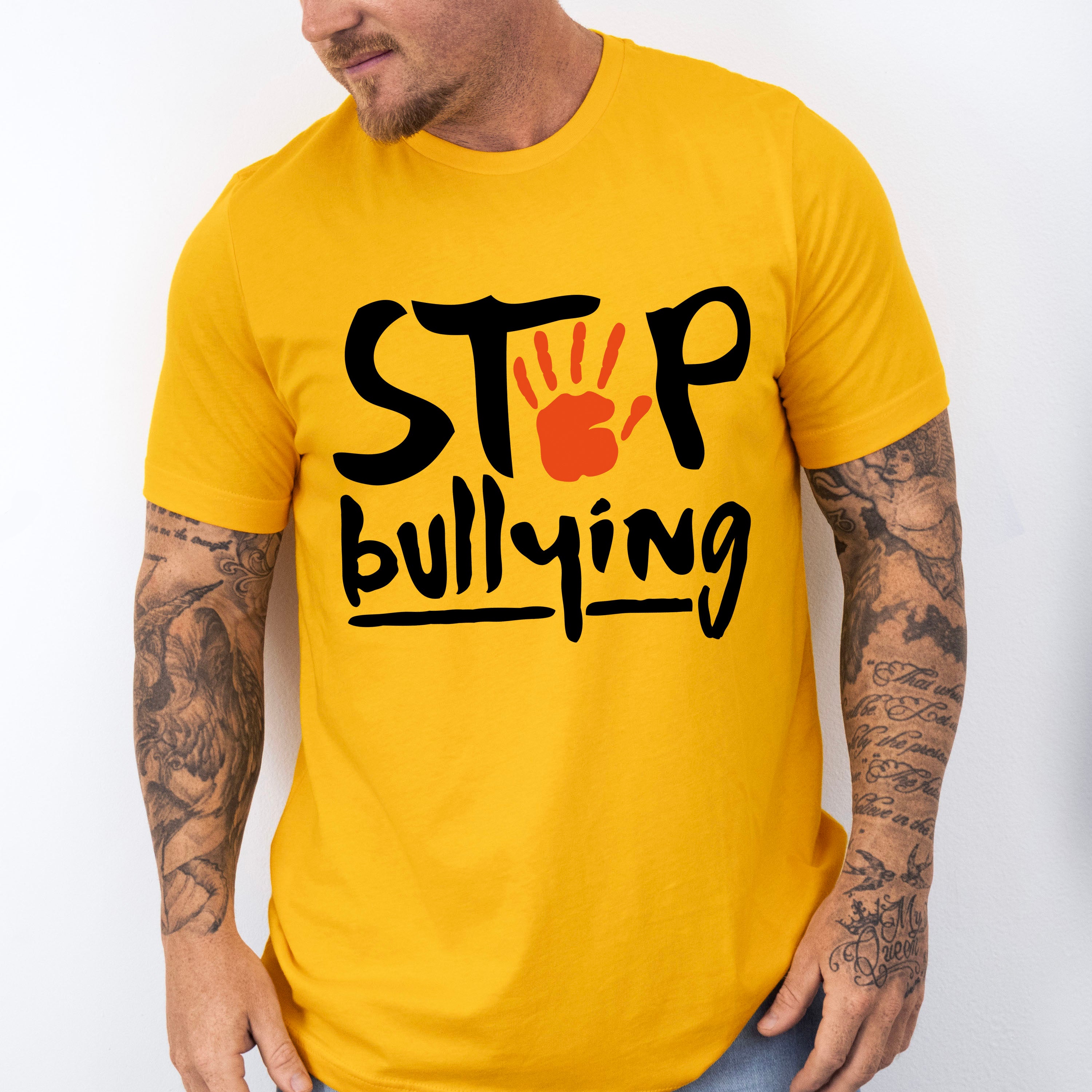 Stop Bullying - Anti Bullying Unisex Crewneck T-Shirt Sweatshirt Hoodie