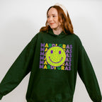 Mardi Gras Smile Face Design - Mardi Gras Unisex Crewneck T-Shirt Sweatshirt Hoodie