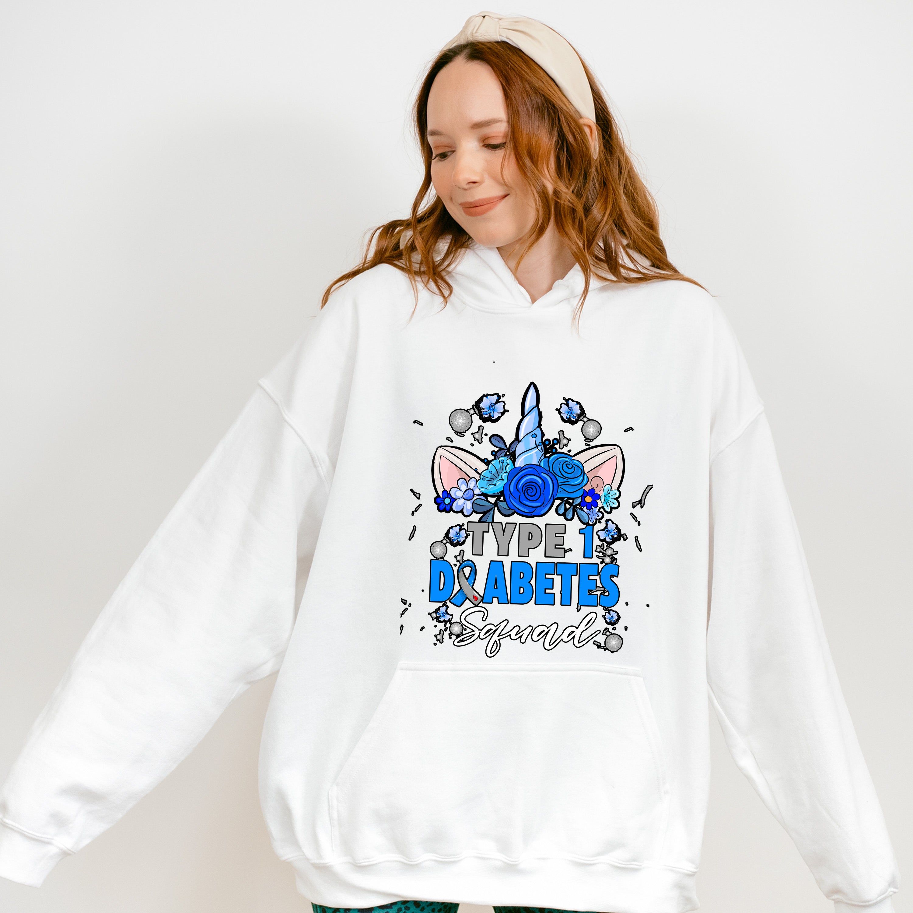Type 1 Diabetes Squad - Diabetes Unisex Crewneck T-Shirt Sweatshirt Hoodie