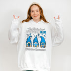 In November We Wear Blue Gnome - Diabetes Unisex Crewneck T-Shirt Sweatshirt Hoodie