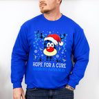 Hope For A Cure - Diabetes Unisex Crewneck T-Shirt Sweatshirt Hoodie